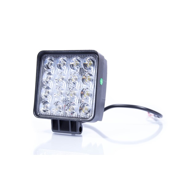 Lampa robocza 16 LED kwadratowa