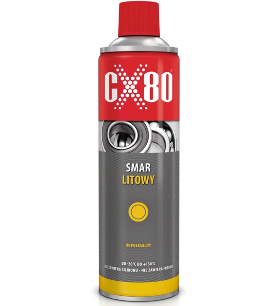 Smar litowy uniwersalny CX80 Aerozol 500ml